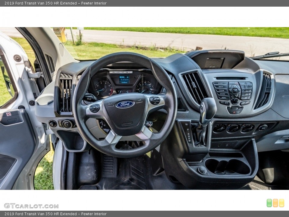 Pewter Interior Dashboard for the 2019 Ford Transit Van 350 HR Extended #146446994