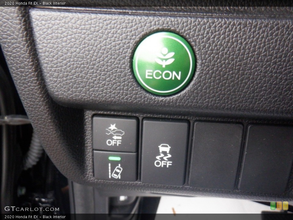 Black Interior Controls for the 2020 Honda Fit EX #146447513