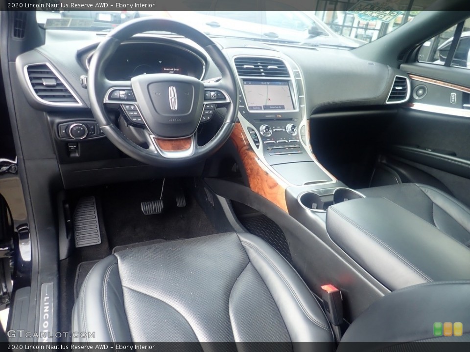 Ebony Interior Photo for the 2020 Lincoln Nautilus Reserve AWD #146448037