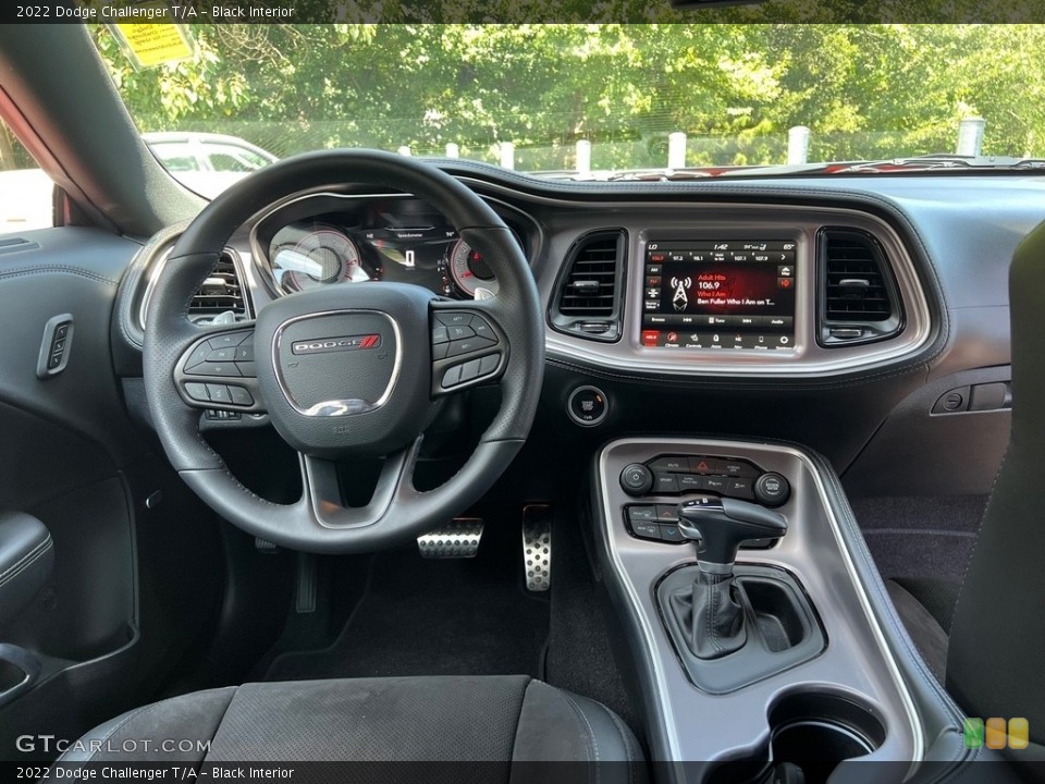 Black Interior Dashboard for the 2022 Dodge Challenger T/A #146448464