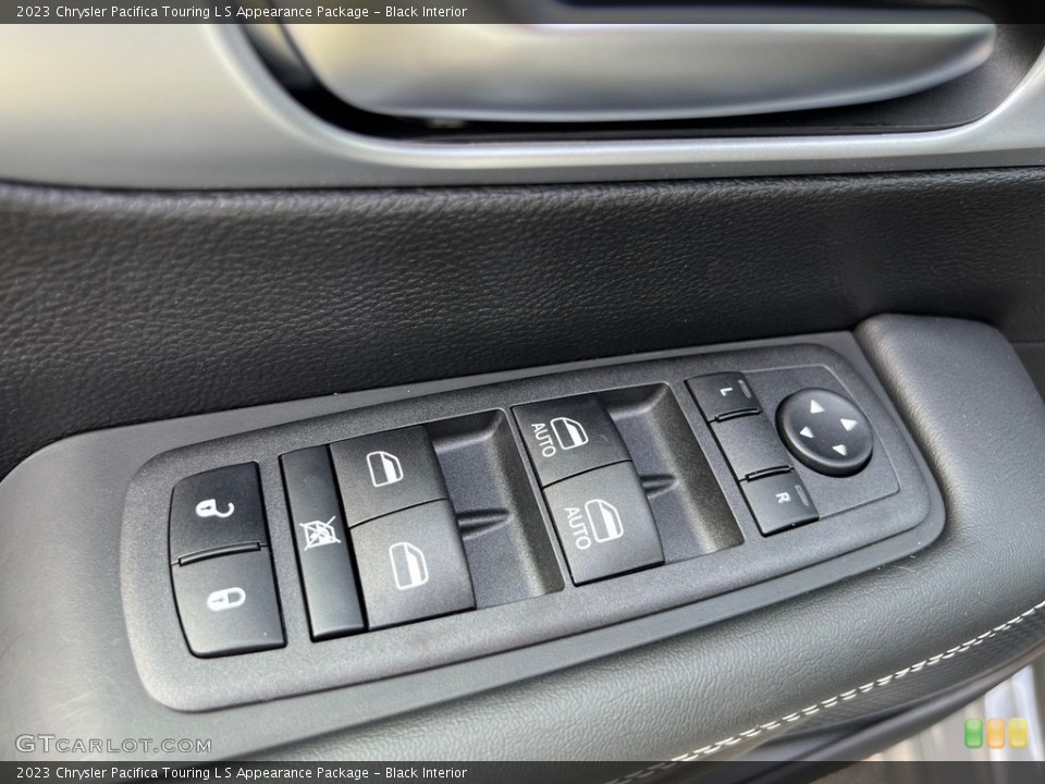 Black Interior Door Panel for the 2023 Chrysler Pacifica Touring L S Appearance Package #146448812