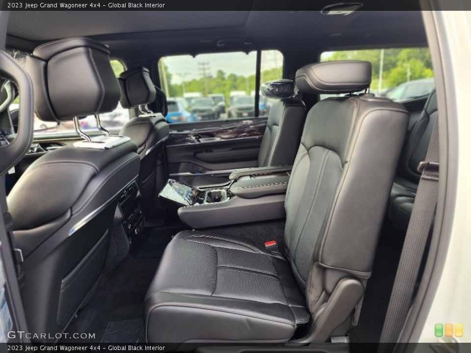 Global Black Interior Rear Seat for the 2023 Jeep Grand Wagoneer 4x4 #146449712