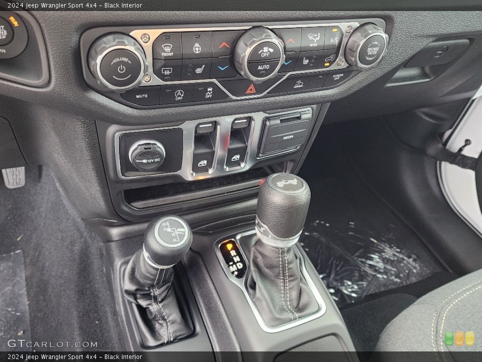 Black Interior Transmission for the 2024 Jeep Wrangler Sport 4x4 #146450347