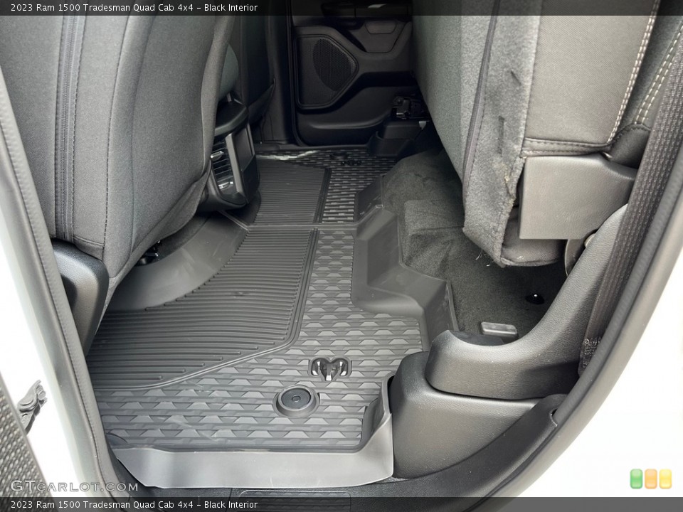 Black Interior Rear Seat for the 2023 Ram 1500 Tradesman Quad Cab 4x4 #146450380