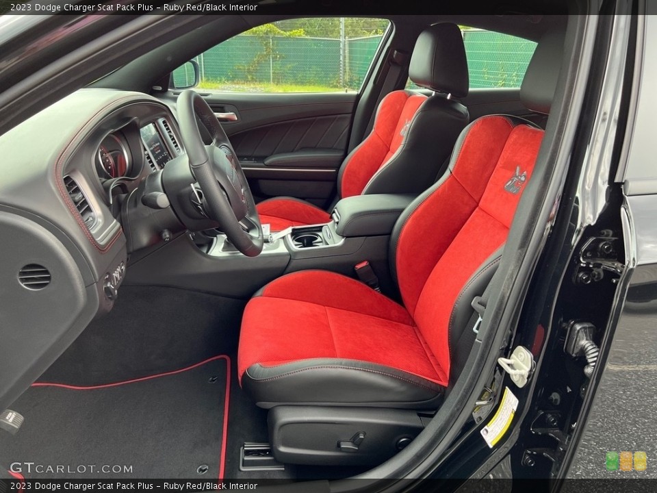 Ruby Red/Black Interior Photo for the 2023 Dodge Charger Scat Pack Plus #146450933