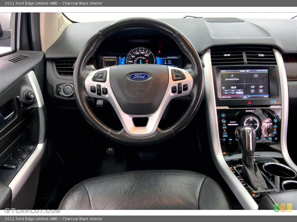Charcoal Black Interior Dashboard for the 2011 Ford Edge Limited AWD #146451016