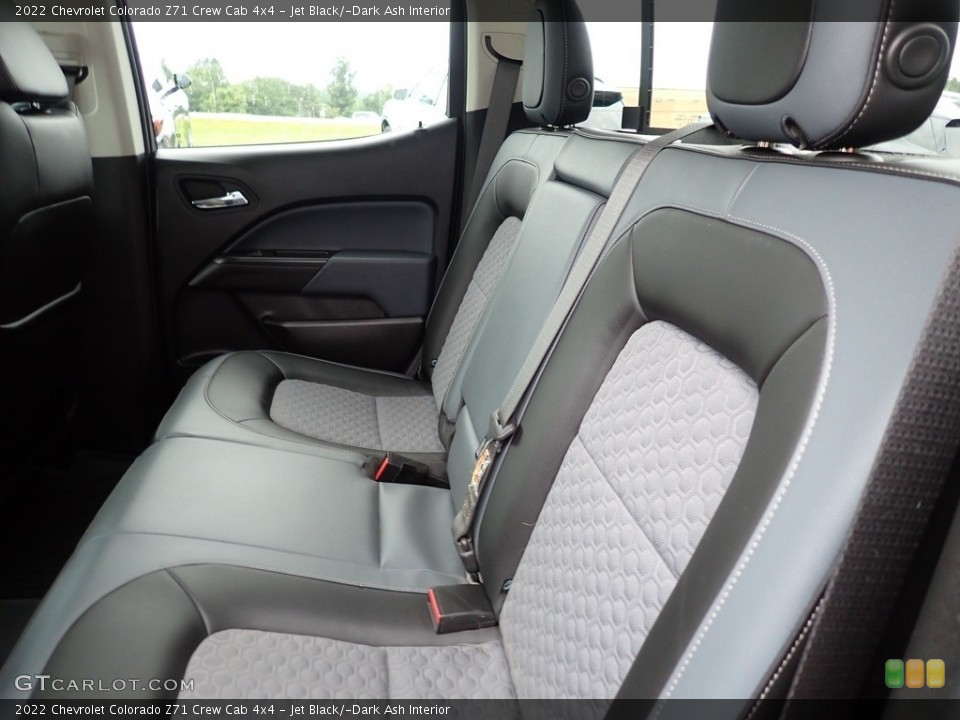 Jet Black/­Dark Ash Interior Rear Seat for the 2022 Chevrolet Colorado Z71 Crew Cab 4x4 #146451046