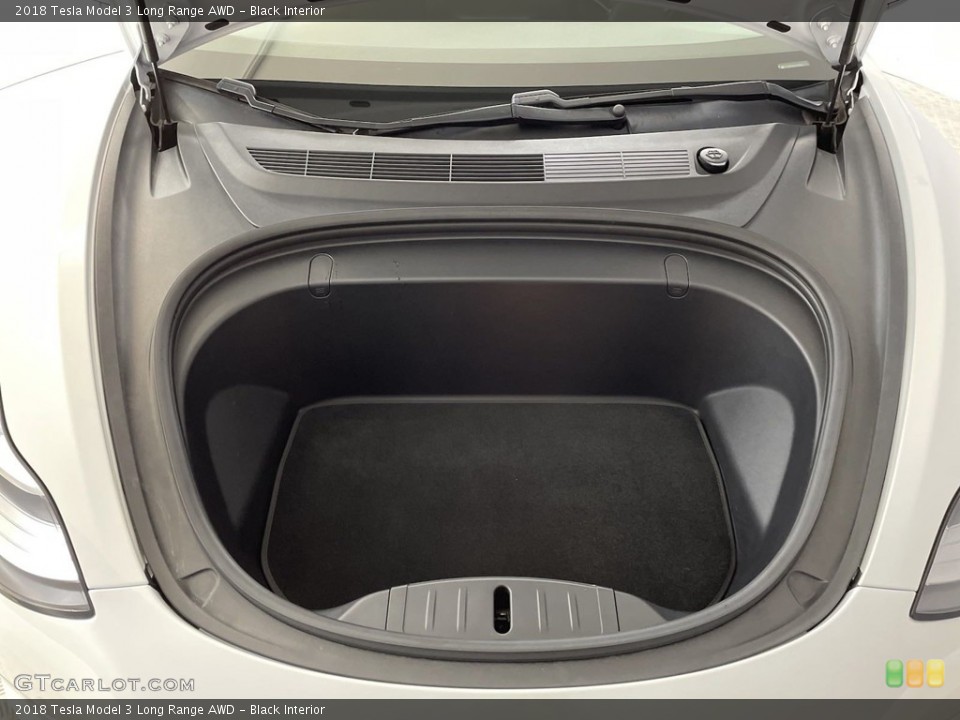 Black Interior Trunk for the 2018 Tesla Model 3 Long Range AWD #146451322