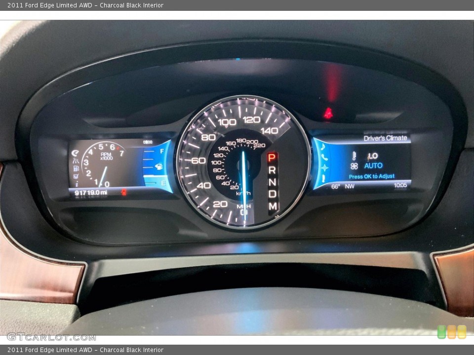 Charcoal Black Interior Gauges for the 2011 Ford Edge Limited AWD #146451526