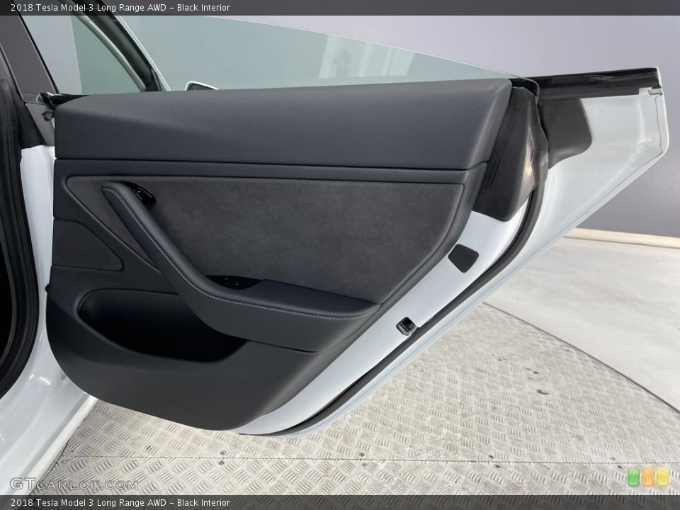 Black Interior Door Panel for the 2018 Tesla Model 3 Long Range AWD #146451772