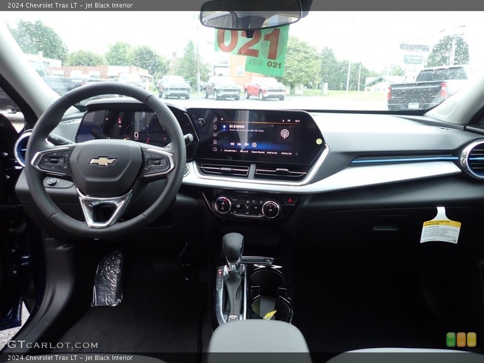 Jet Black Interior Dashboard for the 2024 Chevrolet Trax LT #146451846