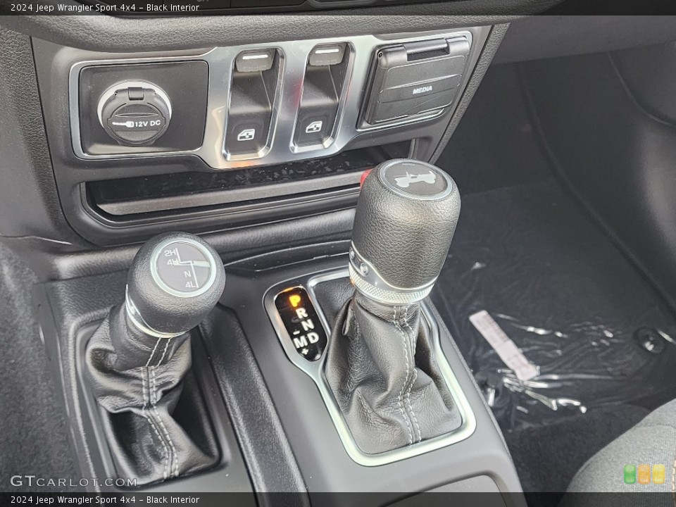 Black Interior Transmission for the 2024 Jeep Wrangler Sport 4x4 #146452311