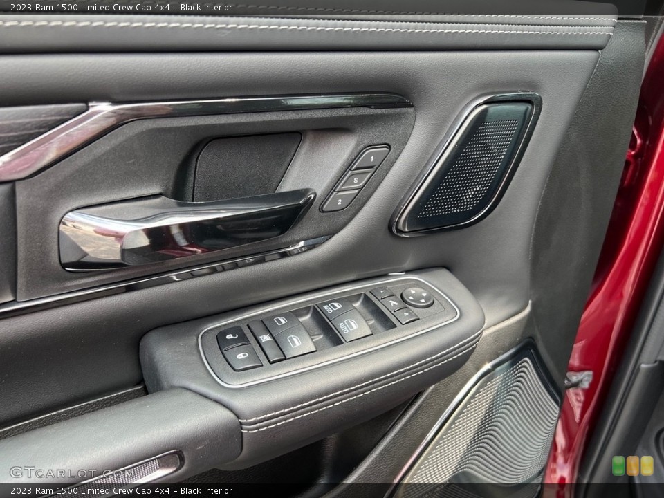 Black Interior Door Panel for the 2023 Ram 1500 Limited Crew Cab 4x4 #146452557