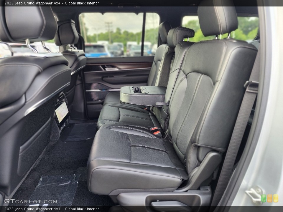 Global Black Interior Rear Seat for the 2023 Jeep Grand Wagoneer 4x4 #146452795