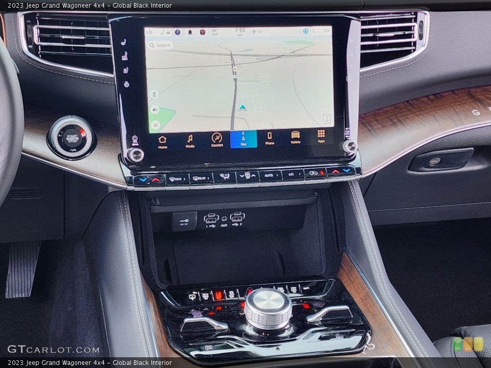 Global Black Interior Controls for the 2023 Jeep Grand Wagoneer 4x4 #146452861