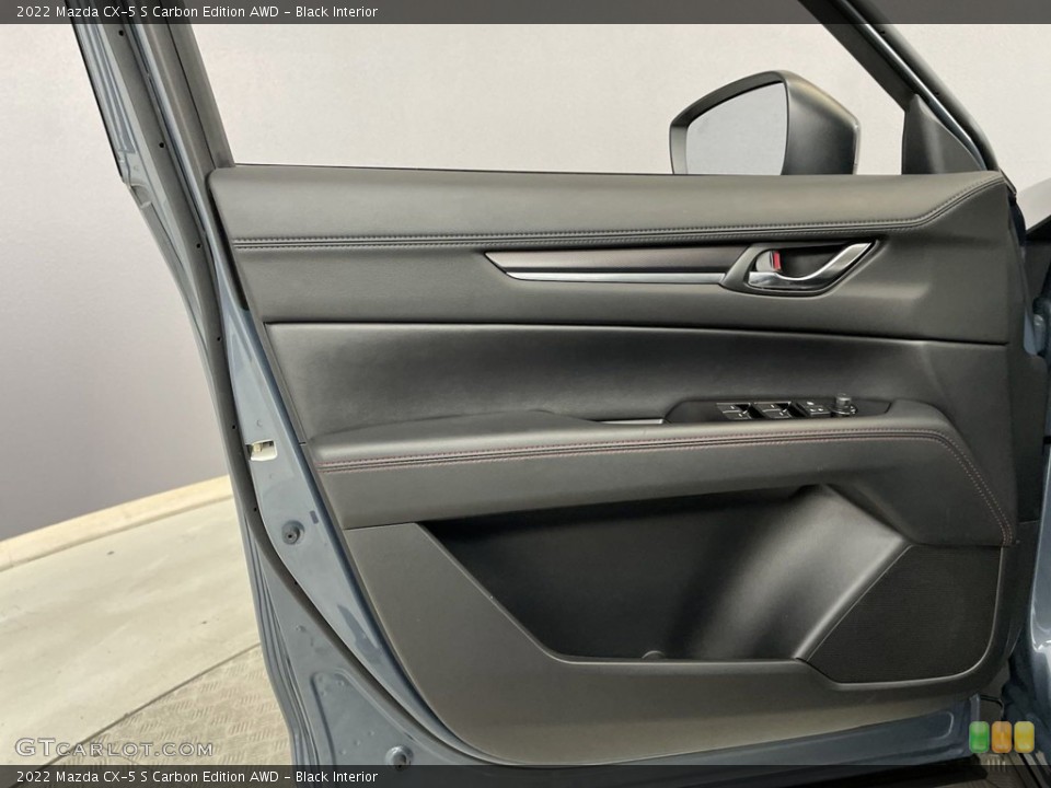 Black Interior Door Panel for the 2022 Mazda CX-5 S Carbon Edition AWD #146453032