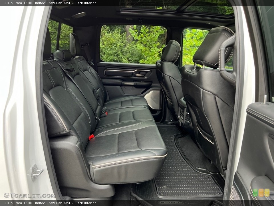 Black Interior Rear Seat for the 2019 Ram 1500 Limited Crew Cab 4x4 #146453271