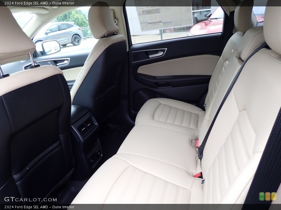 Dune Interior Rear Seat for the 2024 Ford Edge SEL AWD #146455515