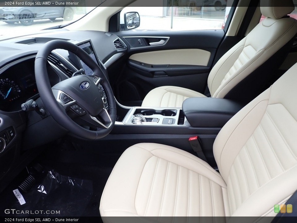Dune Interior Front Seat for the 2024 Ford Edge SEL AWD #146455553