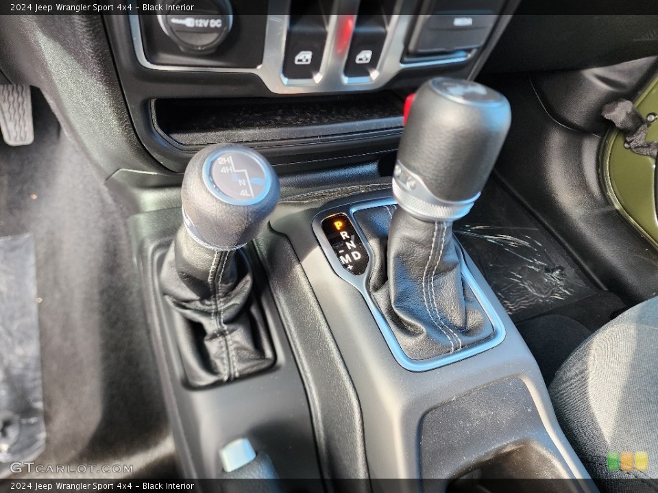 Black Interior Transmission for the 2024 Jeep Wrangler Sport 4x4 #146455794