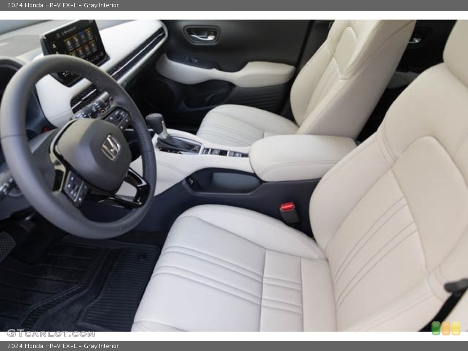 Gray Interior Front Seat for the 2024 Honda HR-V EX-L #146455811