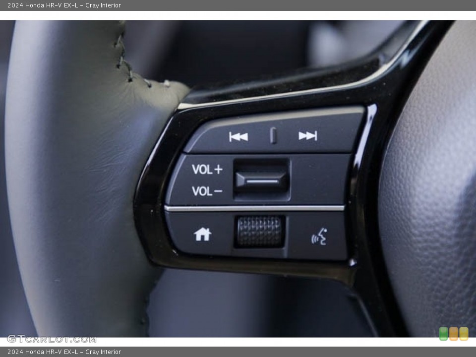 Gray Interior Steering Wheel for the 2024 Honda HR-V EX-L #146455941