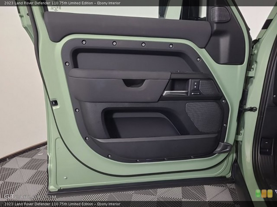 Ebony Interior Door Panel for the 2023 Land Rover Defender 110 75th Limited Edition #146455945