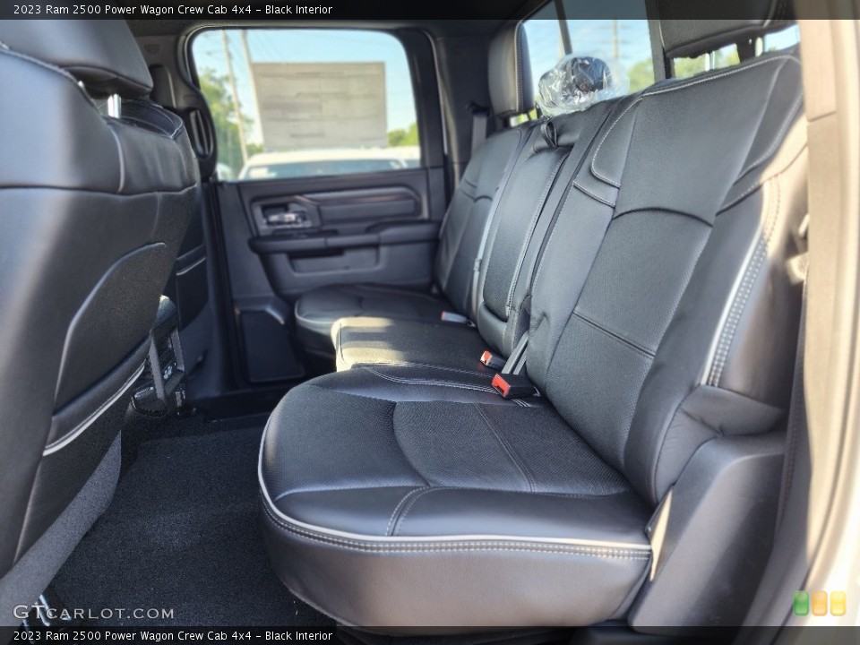 Black Interior Rear Seat for the 2023 Ram 2500 Power Wagon Crew Cab 4x4 #146455955