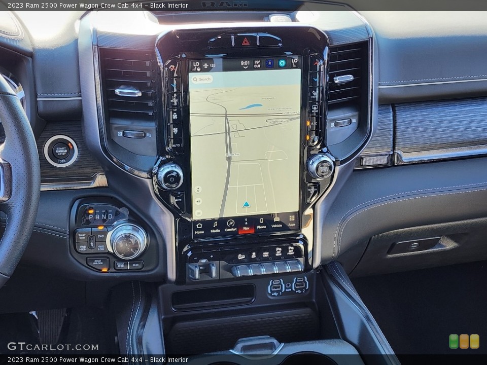 Black Interior Navigation for the 2023 Ram 2500 Power Wagon Crew Cab 4x4 #146456035