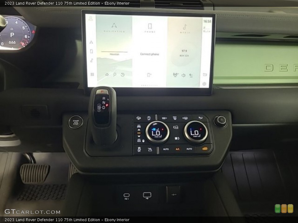 Ebony Interior Controls for the 2023 Land Rover Defender 110 75th Limited Edition #146456065