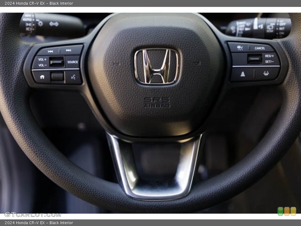 Black Interior Steering Wheel for the 2024 Honda CR-V EX #146456078