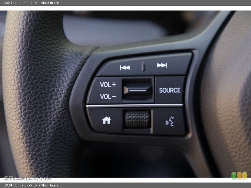 Black Interior Steering Wheel for the 2024 Honda CR-V EX #146456099