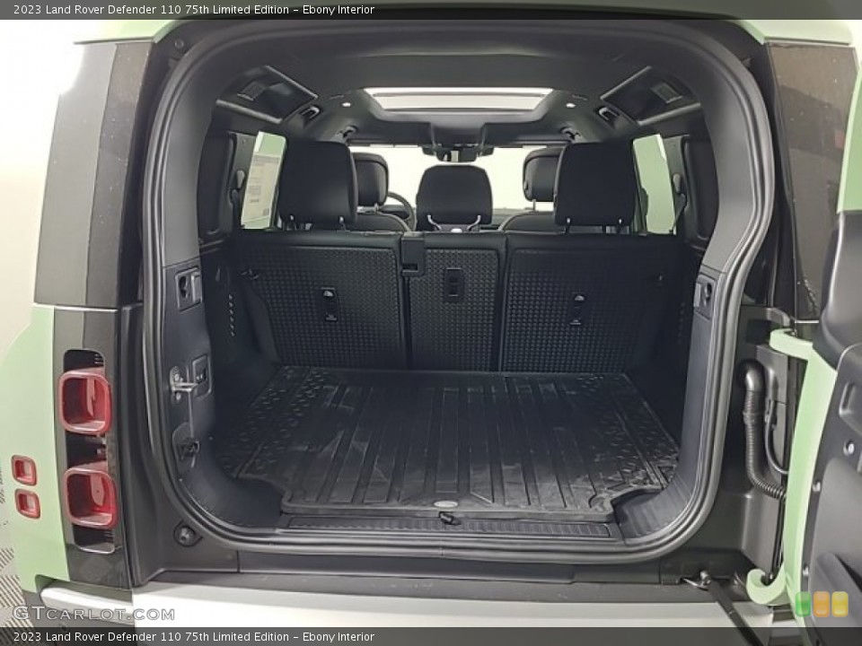 Ebony Interior Trunk for the 2023 Land Rover Defender 110 75th Limited Edition #146456181