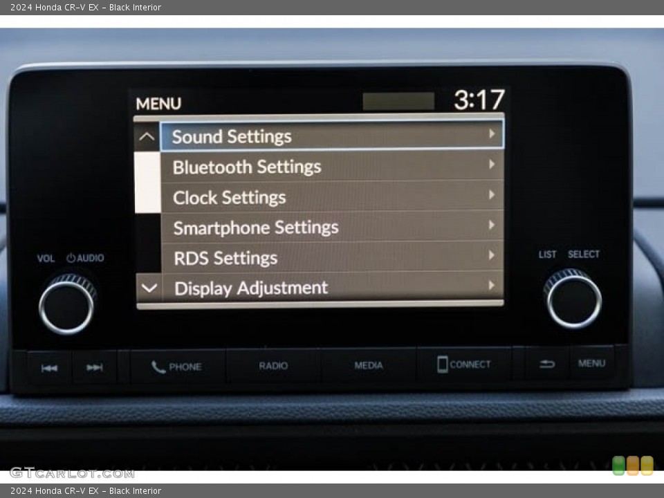 Black Interior Controls for the 2024 Honda CR-V EX #146456349