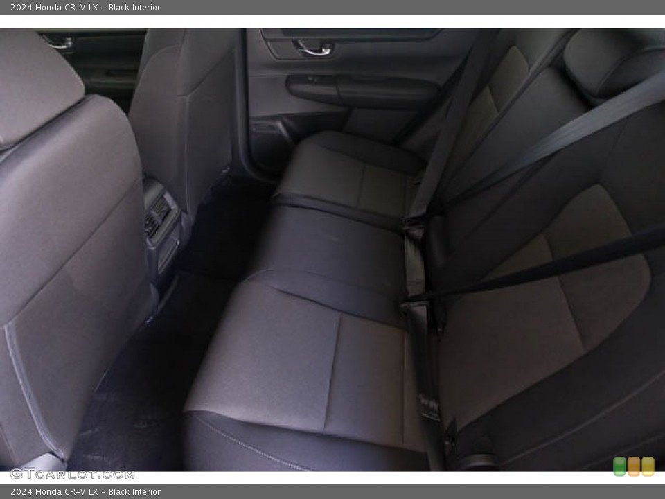 Black Interior Rear Seat for the 2024 Honda CR-V LX #146456806