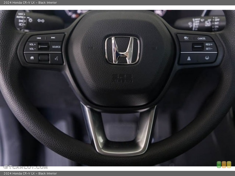 Black Interior Steering Wheel for the 2024 Honda CR-V LX #146456867