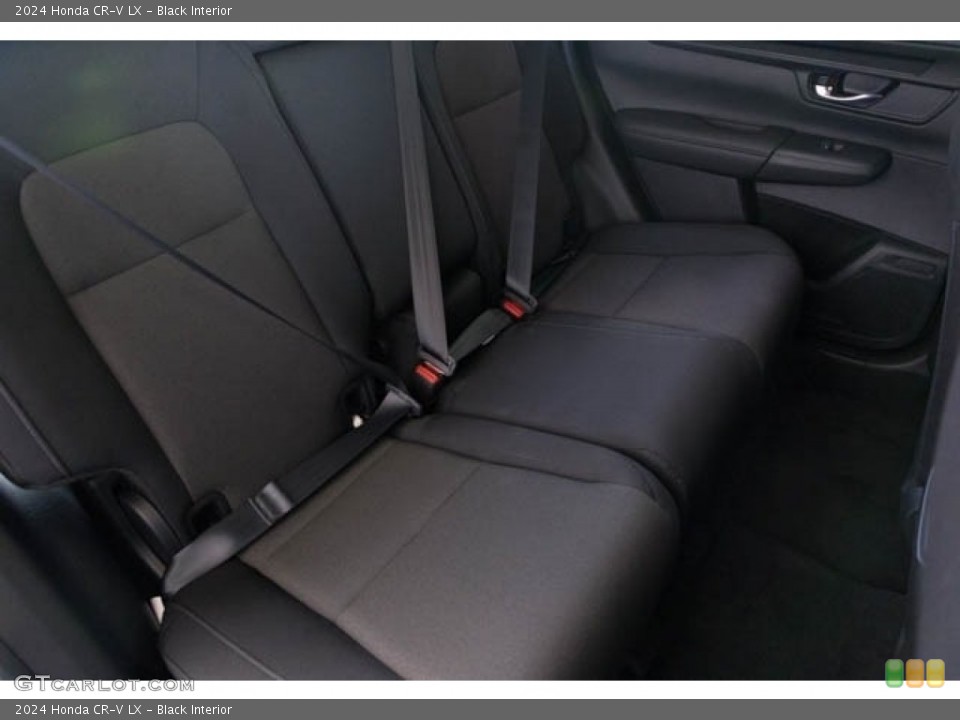Black Interior Rear Seat for the 2024 Honda CR-V LX #146457035