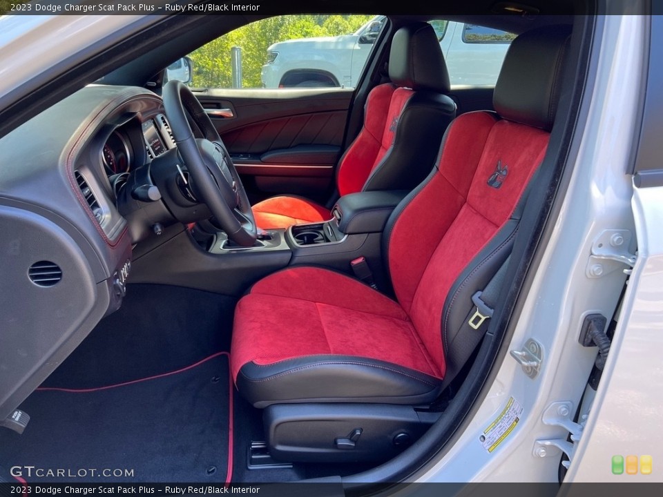 Ruby Red/Black Interior Photo for the 2023 Dodge Charger Scat Pack Plus #146457218