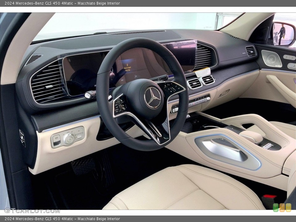 Macchiato Beige Interior Photo for the 2024 Mercedes-Benz GLS 450 4Matic #146458905