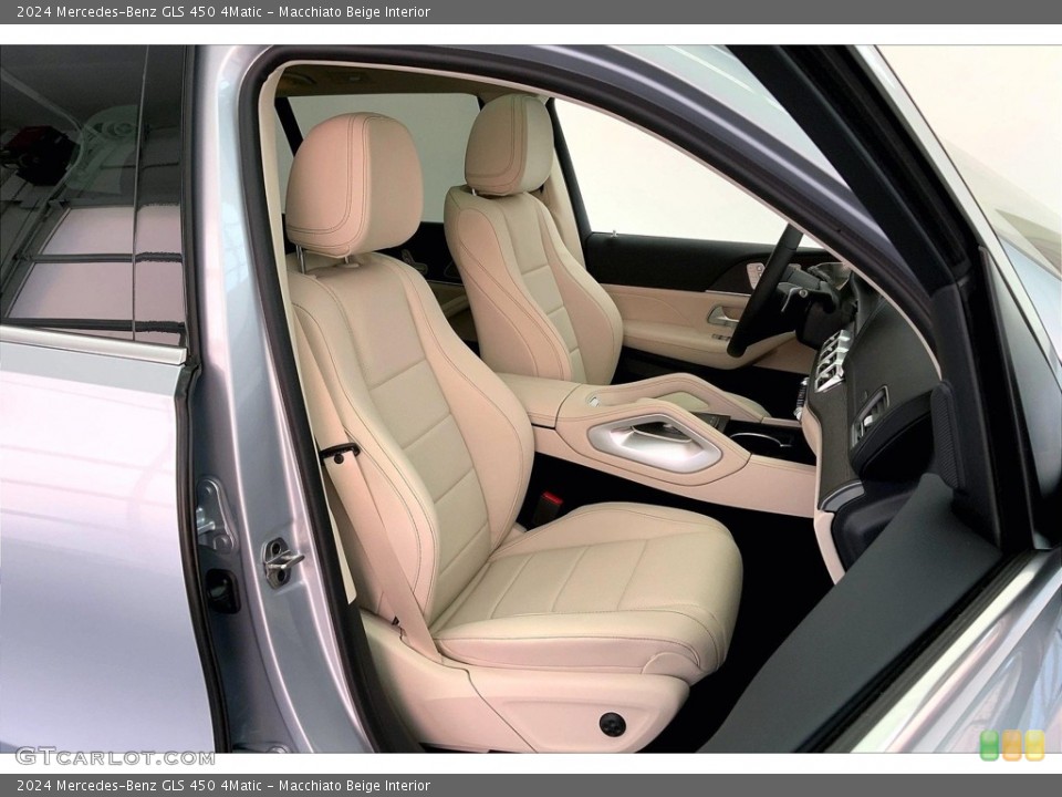 Macchiato Beige Interior Front Seat for the 2024 Mercedes-Benz GLS 450 4Matic #146458927