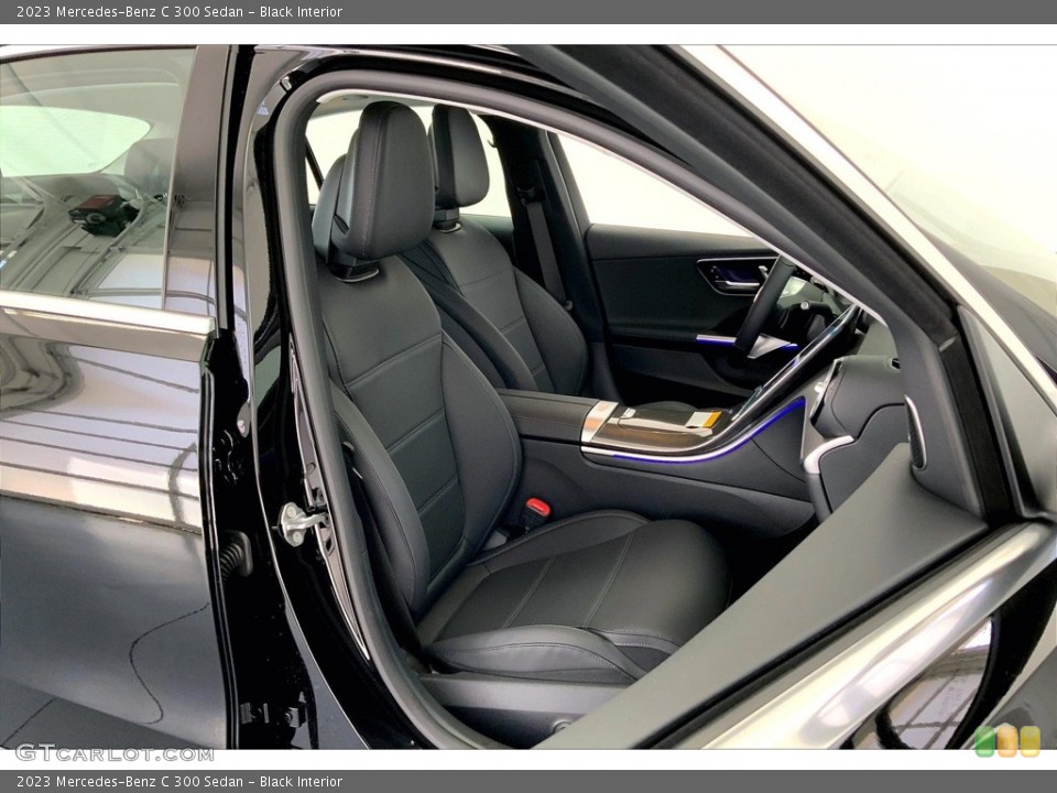 Black Interior Front Seat for the 2023 Mercedes-Benz C 300 Sedan #146459229