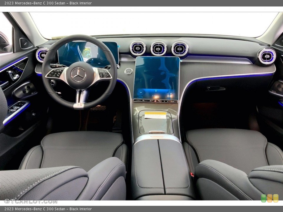 Black Interior Photo for the 2023 Mercedes-Benz C 300 Sedan #146459250