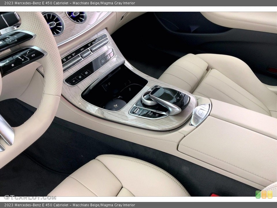 Macchiato Beige/Magma Gray Interior Transmission for the 2023 Mercedes-Benz E 450 Cabriolet #146459669