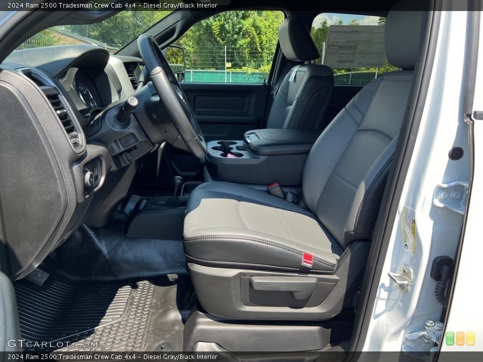 Diesel Gray/Black Interior Photo for the 2024 Ram 2500 Tradesman Crew Cab 4x4 #146460392