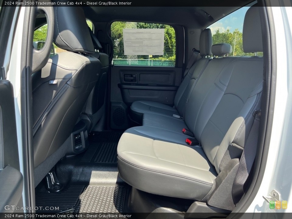 Diesel Gray/Black Interior Rear Seat for the 2024 Ram 2500 Tradesman Crew Cab 4x4 #146460431