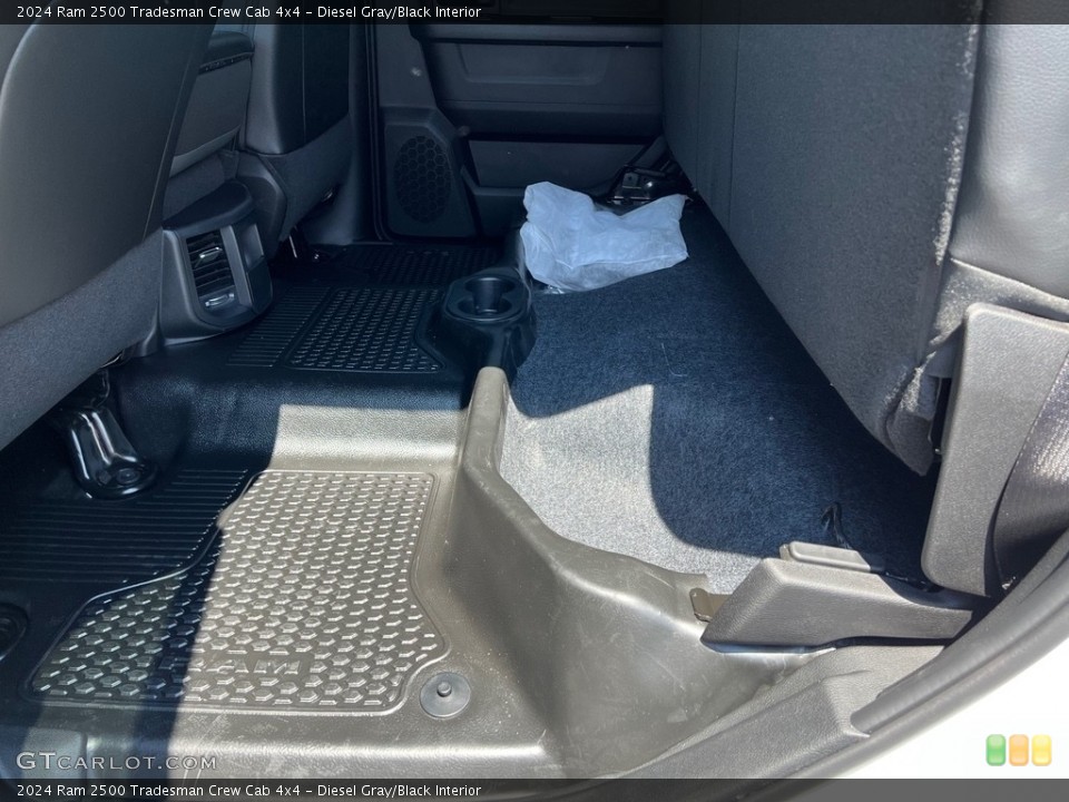 Diesel Gray/Black Interior Rear Seat for the 2024 Ram 2500 Tradesman Crew Cab 4x4 #146460467