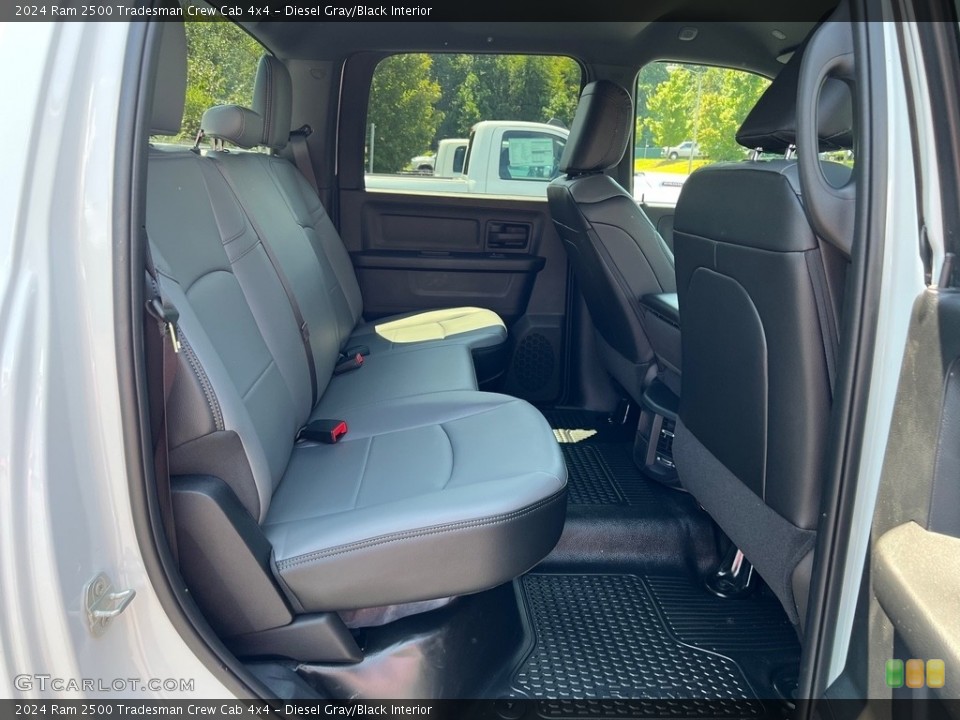 Diesel Gray/Black Interior Rear Seat for the 2024 Ram 2500 Tradesman Crew Cab 4x4 #146460488