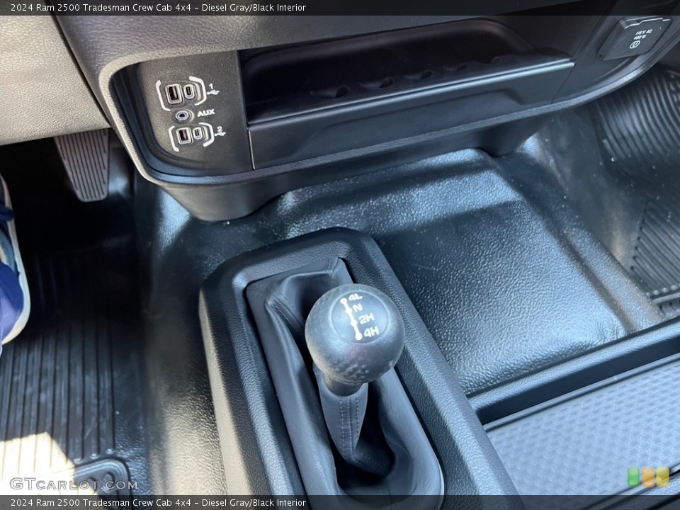 Diesel Gray/Black Interior Transmission for the 2024 Ram 2500 Tradesman Crew Cab 4x4 #146460718