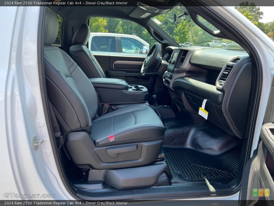 Diesel Gray/Black Interior Front Seat for the 2024 Ram 2500 Tradesman Regular Cab 4x4 #146461103