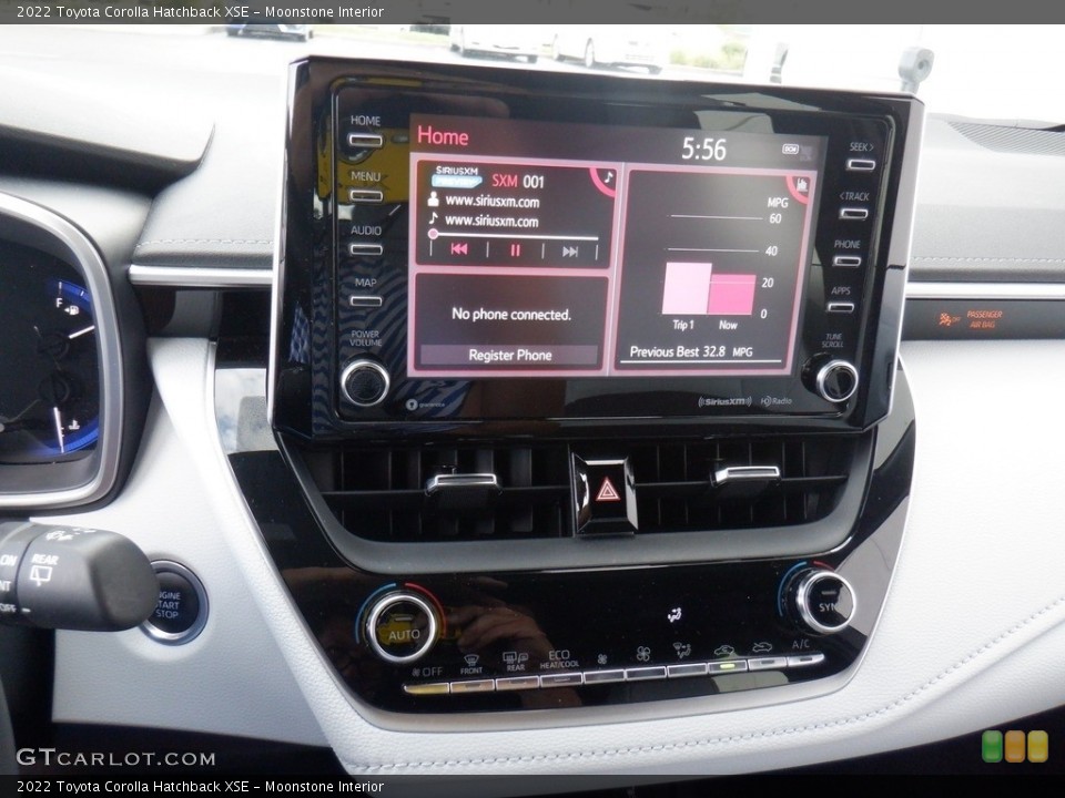 Moonstone Interior Controls for the 2022 Toyota Corolla Hatchback XSE #146461184